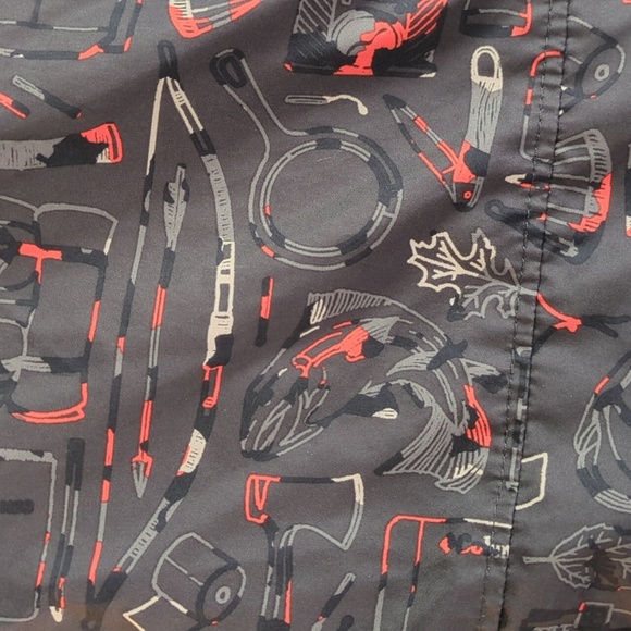 Columbia Pixel Grabber ll Youth XL Reversible Jacket Camping Motif Kitty Rescue! - Picture 5 of 7